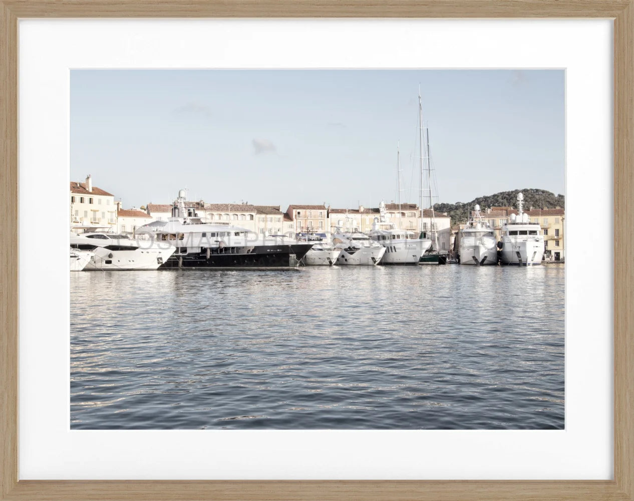 Poster Saint Tropez ’Hafen’ ST07 - Wandbilder