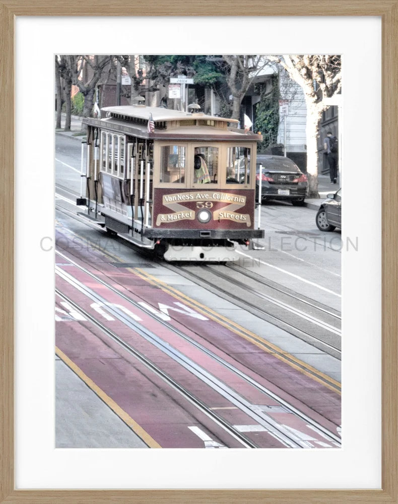 Poster San Francisco ’Cable Cars’ SF04 - Wandbilder