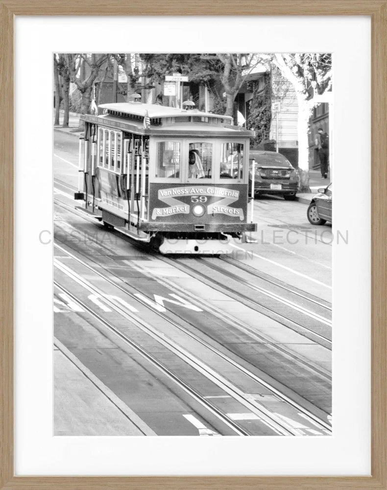 Poster San Francisco ’Cable Cars’ SF04 - Wandbilder