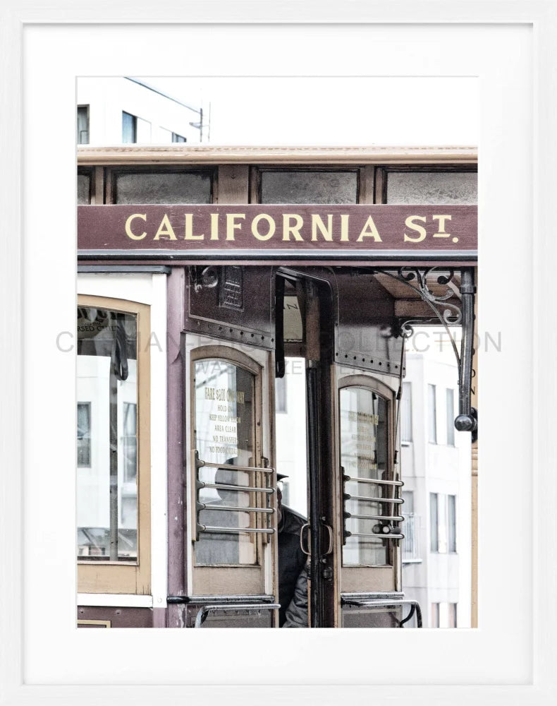 Poster San Francisco ’California Street’ SF03 - Wandbilder