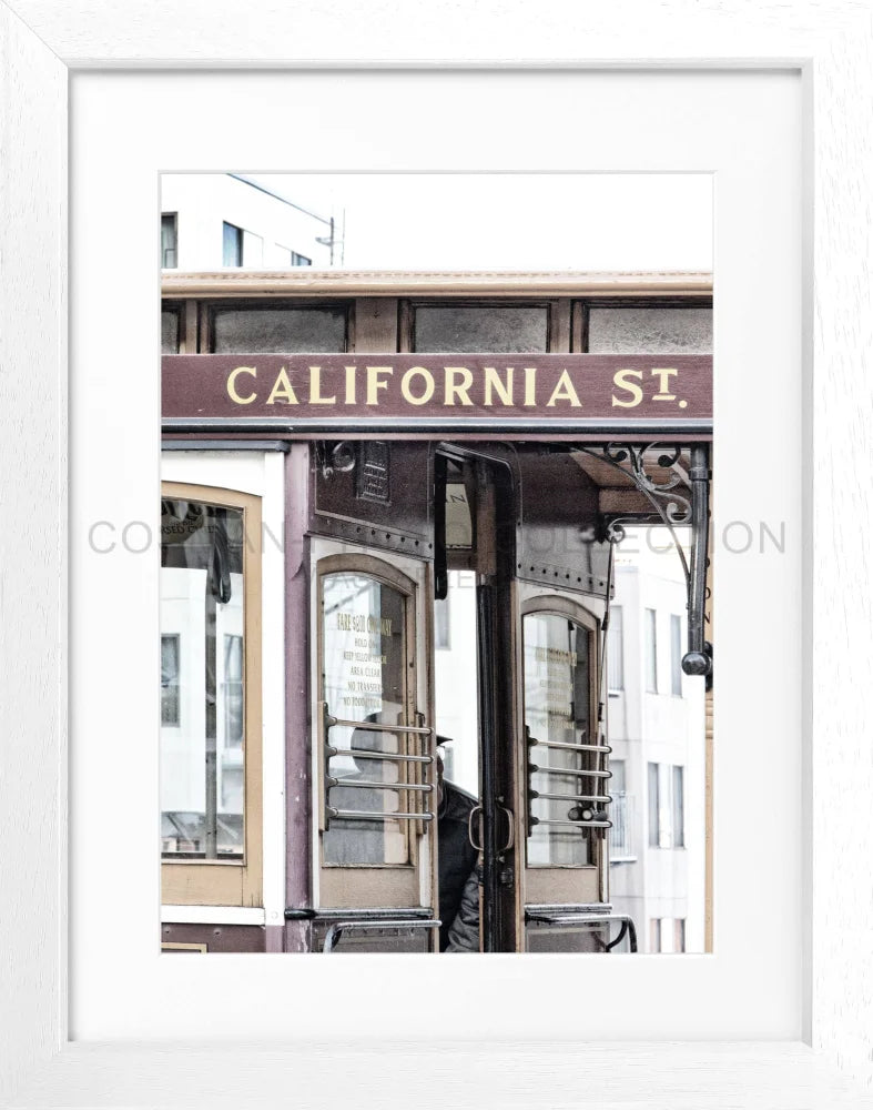 Poster San Francisco ’California Street’ SF03 - Wandbilder