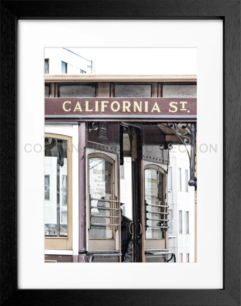 Poster San Francisco ’California Street’ SF03 - Wandbilder