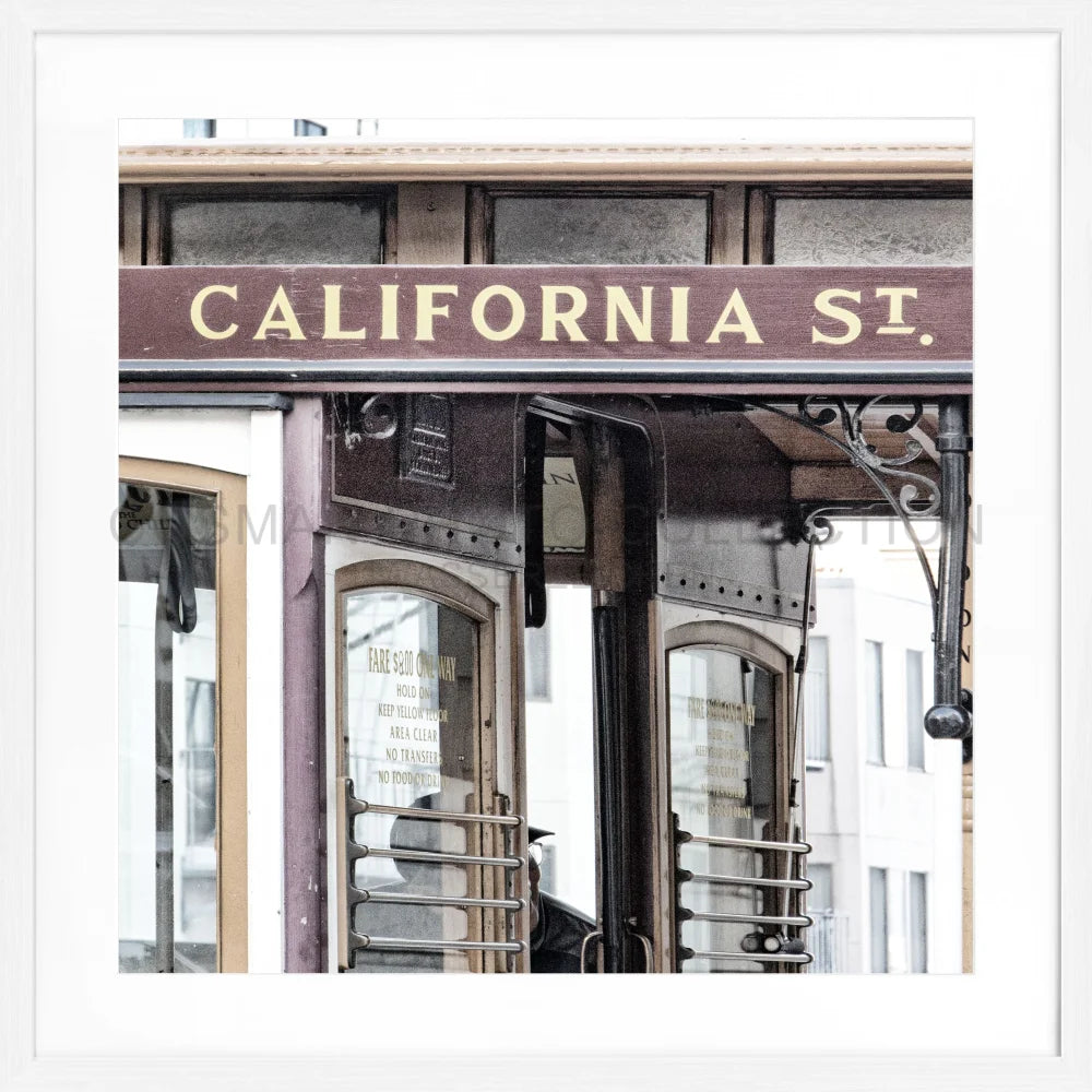 Poster San Francisco ’California Street’ SF03Q - Wandbilder