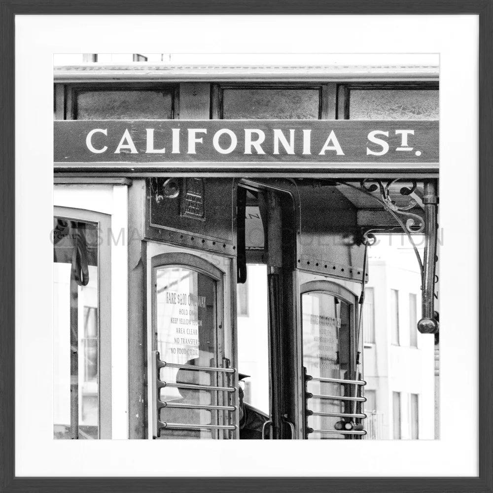 Poster San Francisco ’California Street’ SF03Q - Wandbilder