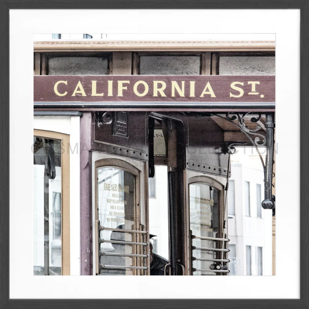 Poster San Francisco ’California Street’ SF03Q - Wandbilder