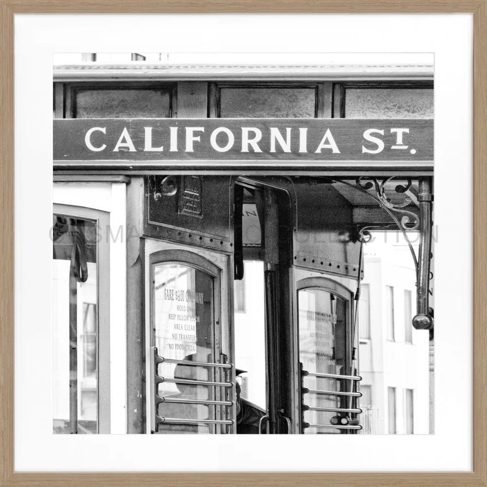 Poster San Francisco ’California Street’ SF03Q - Wandbilder
