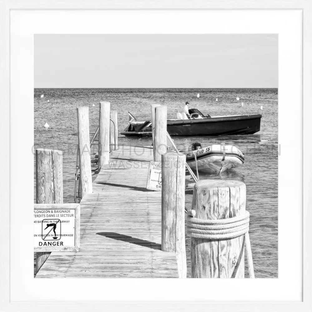 Poster ’Steg Le Club 55’ Saint Tropez ST39Q - Wandbilder