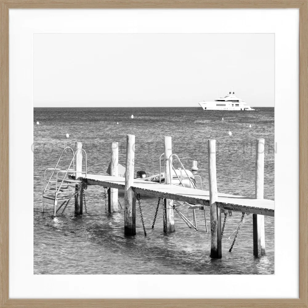 Poster ’Steg Le Club 55’ Saint Tropez ST40Q - Wandbilder