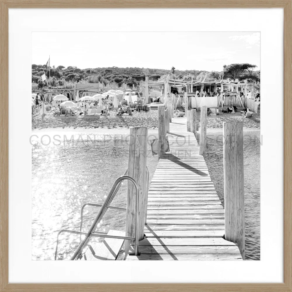 Poster ’Steg Le Club 55’ Saint Tropez ST44Q - Wandbilder