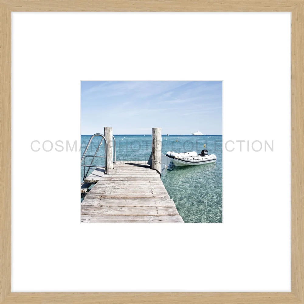 Saint-Tropez Steg Fotoposter