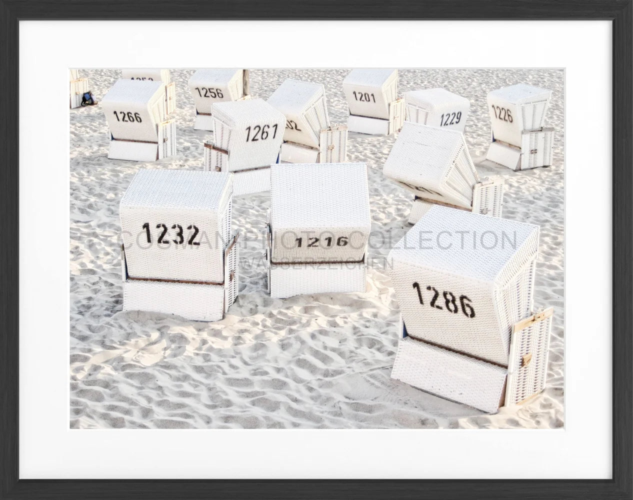 Poster ’Strandkörbe’ Sylt SY66 - Wandbilder