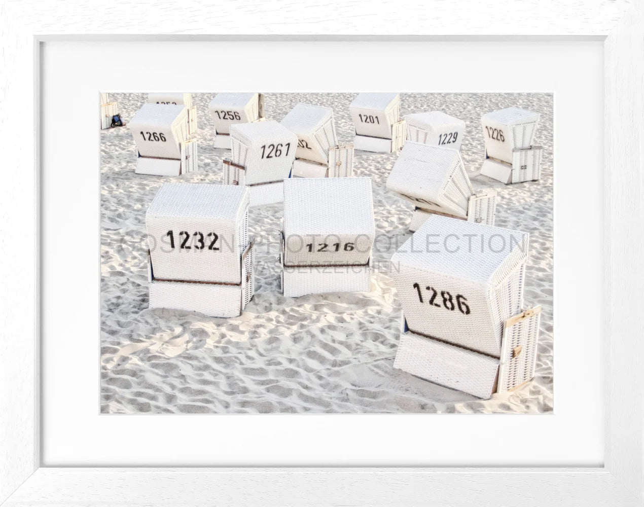 Poster ’Strandkörbe’ Sylt SY66 - Wandbilder