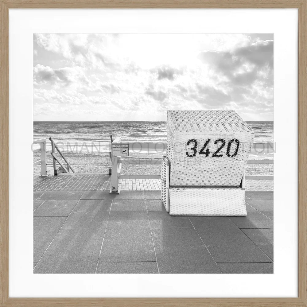 Poster ’Strandkorb Westerland’ Sylt SY79Q - Wandbilder