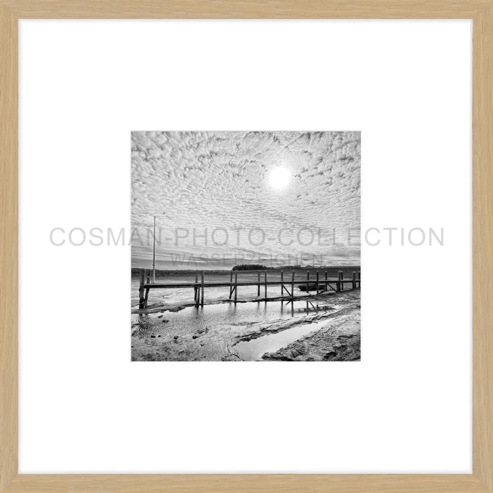 Poster Sylt Rantum Hafen SY53CO - 43x43cm Objektrahmen