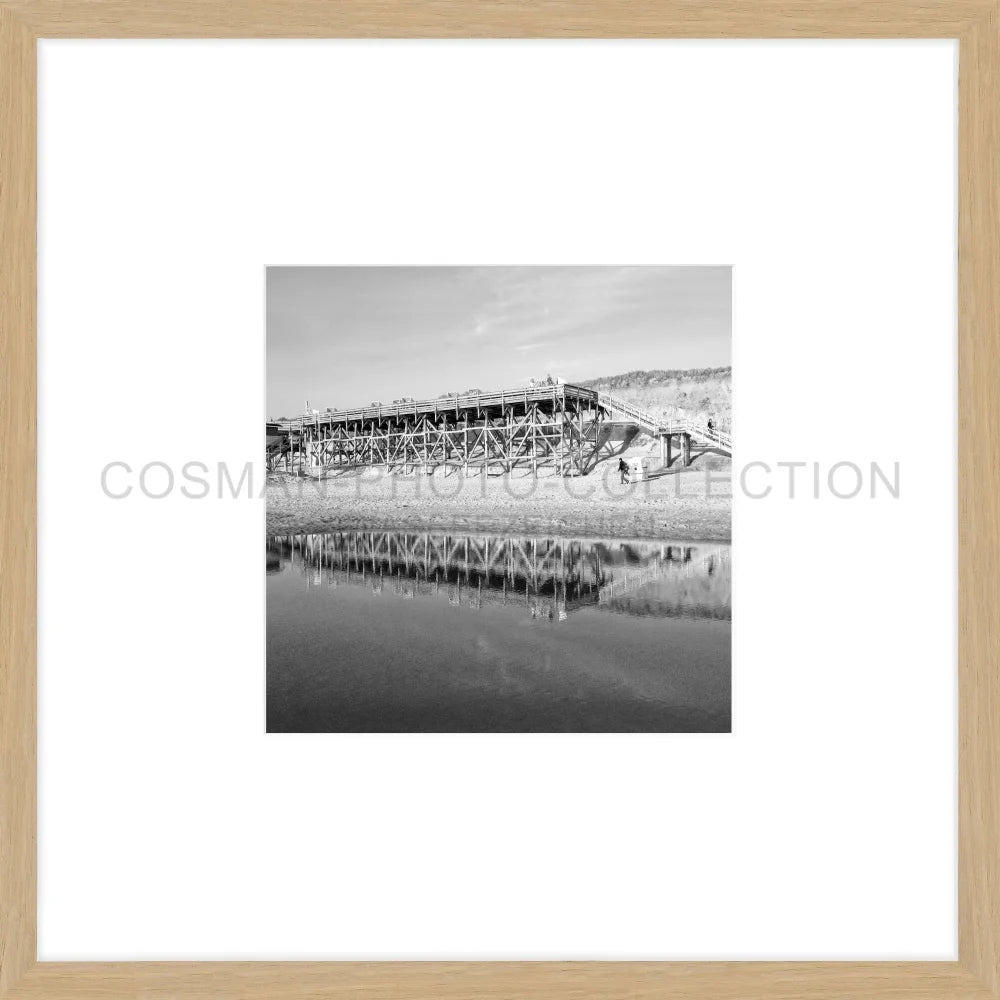 Poster Sylt ’Strand Kampen’ SY55O - 43x43cm