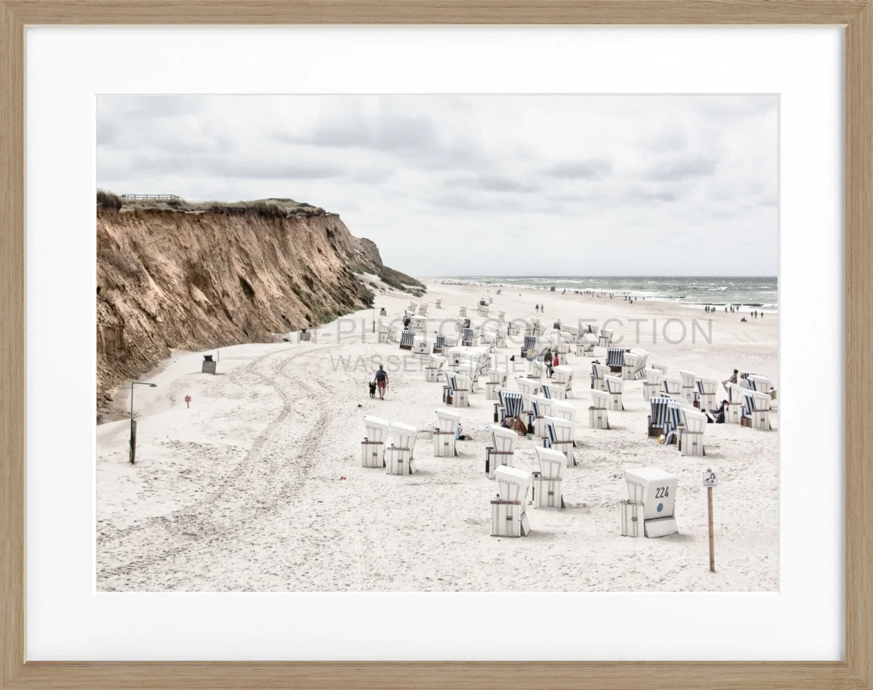 Poster Sylt ’Strandkörbe Kampen’ SY58 - Wandbilder