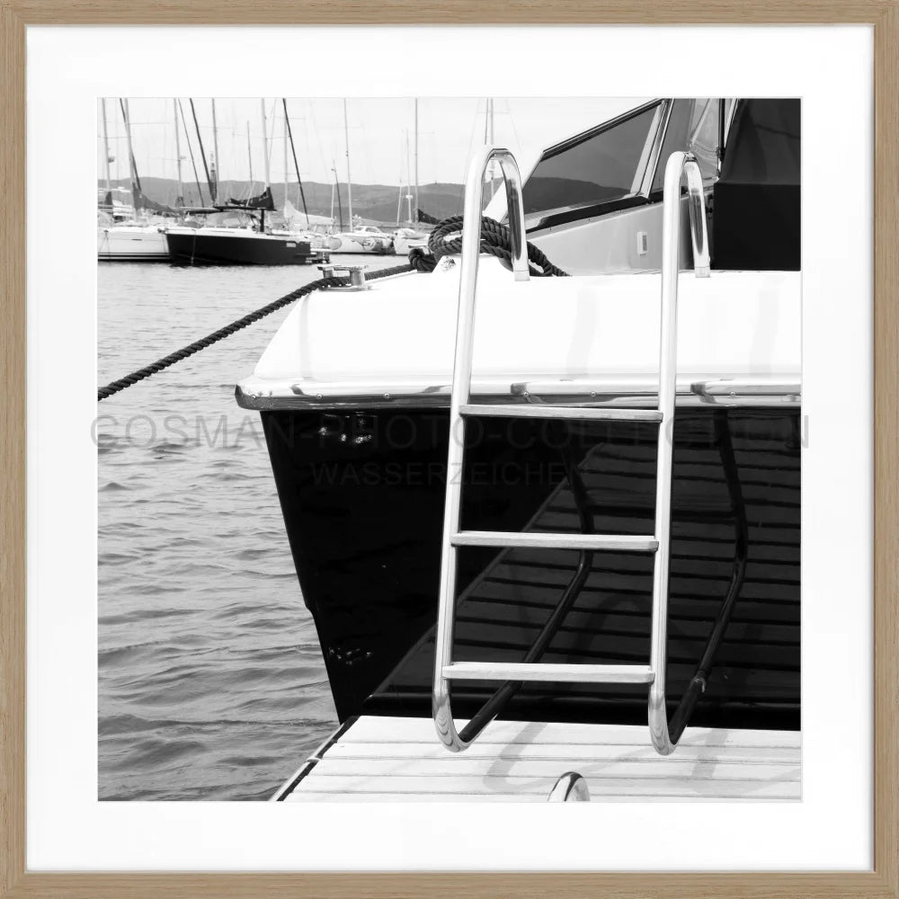 Poster ’Yacht’ Saint Tropez ST30Q - Wandbilder
