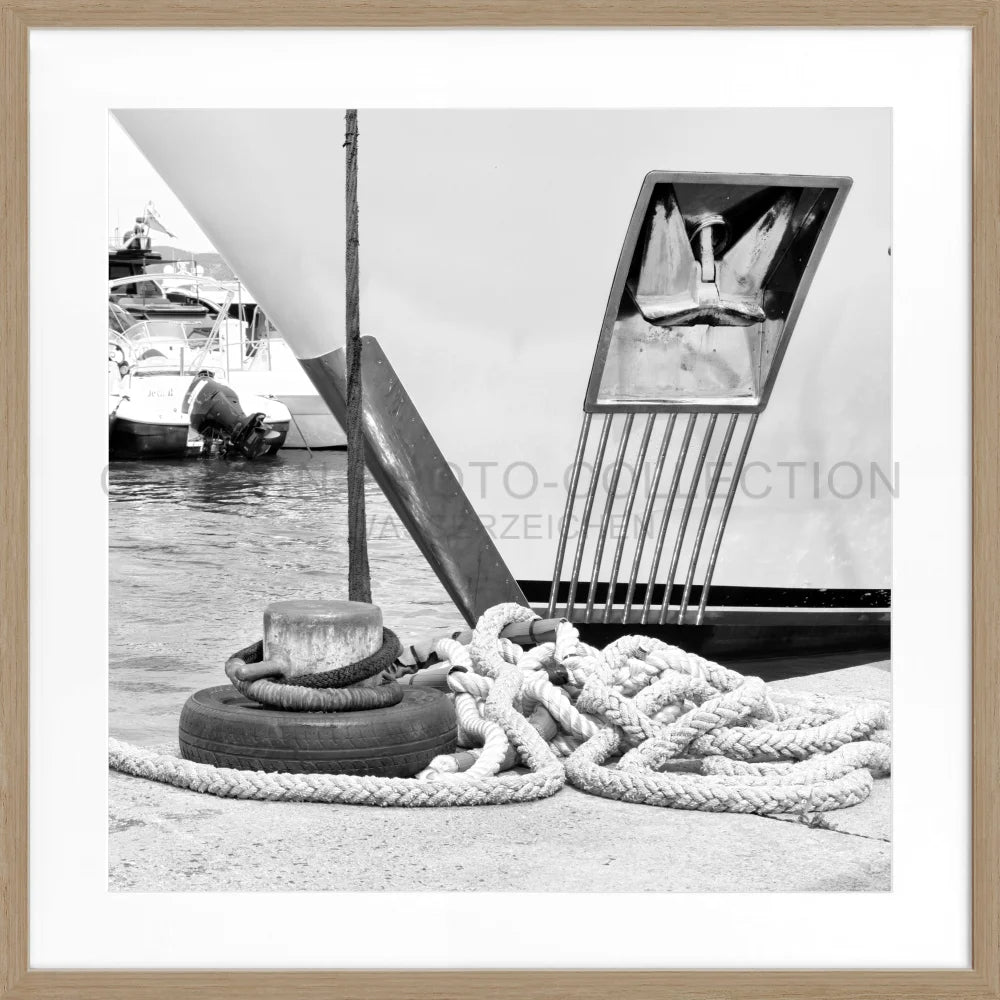 Poster ’Yacht’ Saint Tropez ST34Q - Wandbilder