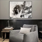 Wandbild GM88 ’Abstrakt’ - Druck auf Leinwand mit Schattenfuge