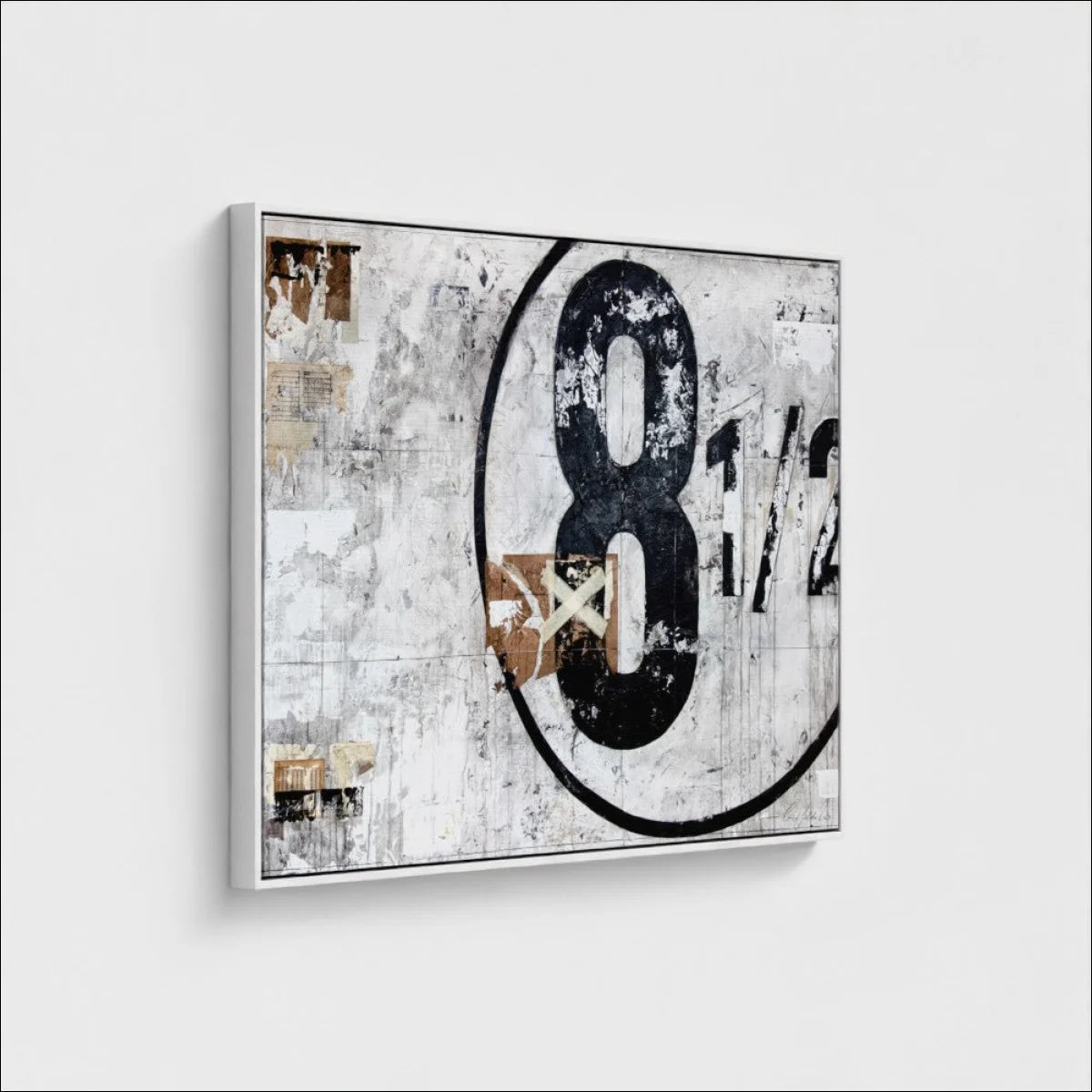 Wandbild Motiv GM01 ’Achteinhalb’ - Druck auf Leinwand