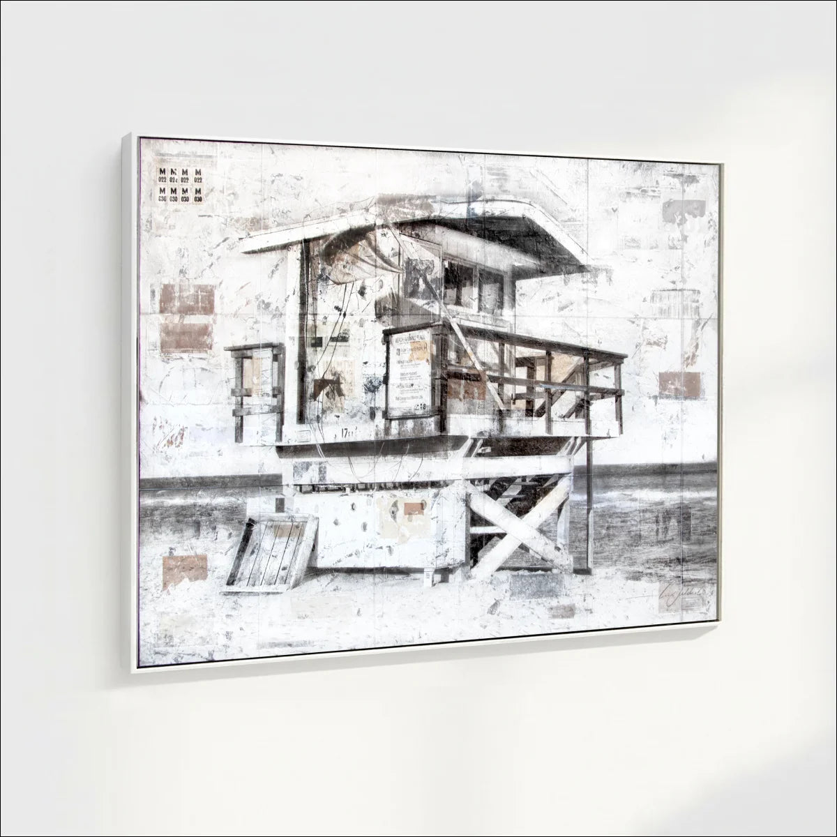 Wandbild Motiv GM78 Florida ’Lifeguard’ - Druck