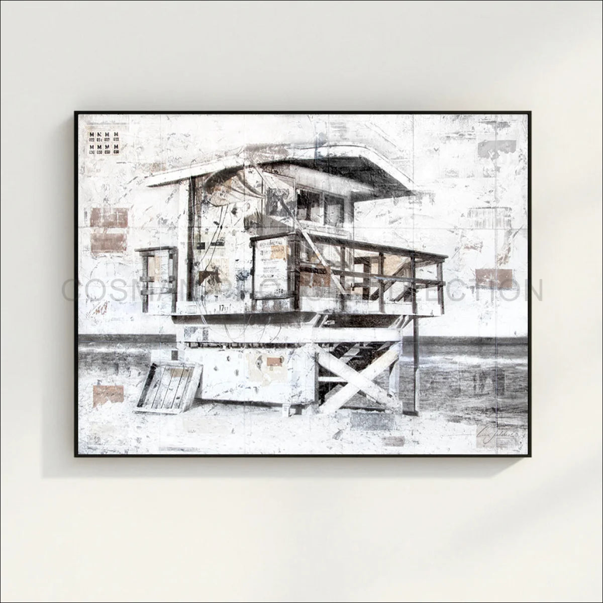 Wandbild Motiv GM78 Florida ’Lifeguard’ - Druck