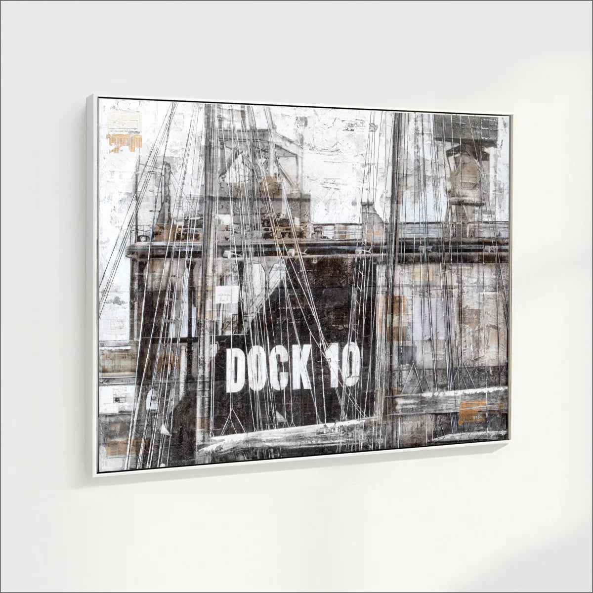 Wandbild Motiv GM85 Hamburg ’Dock 10’ - Druck auf Leinwand